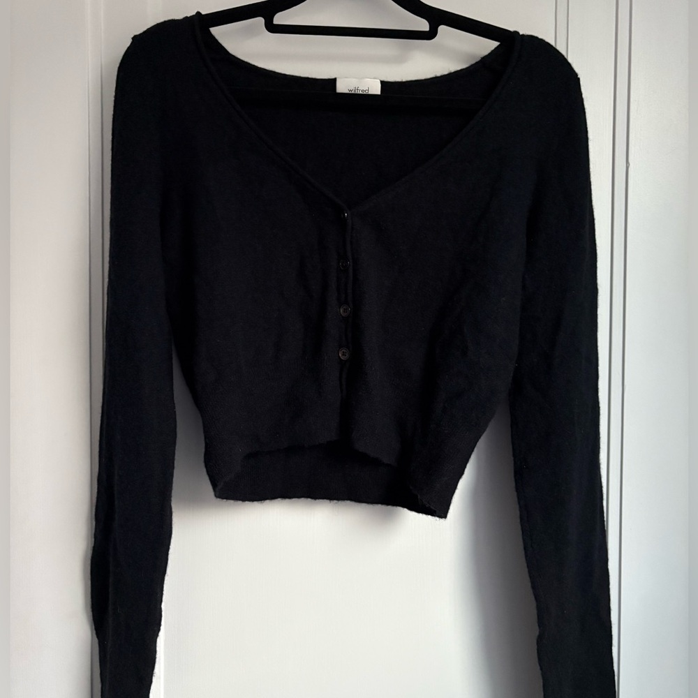 NWOT Aritzia Wilfred Santorini Cardigan - Picture 6 of 10